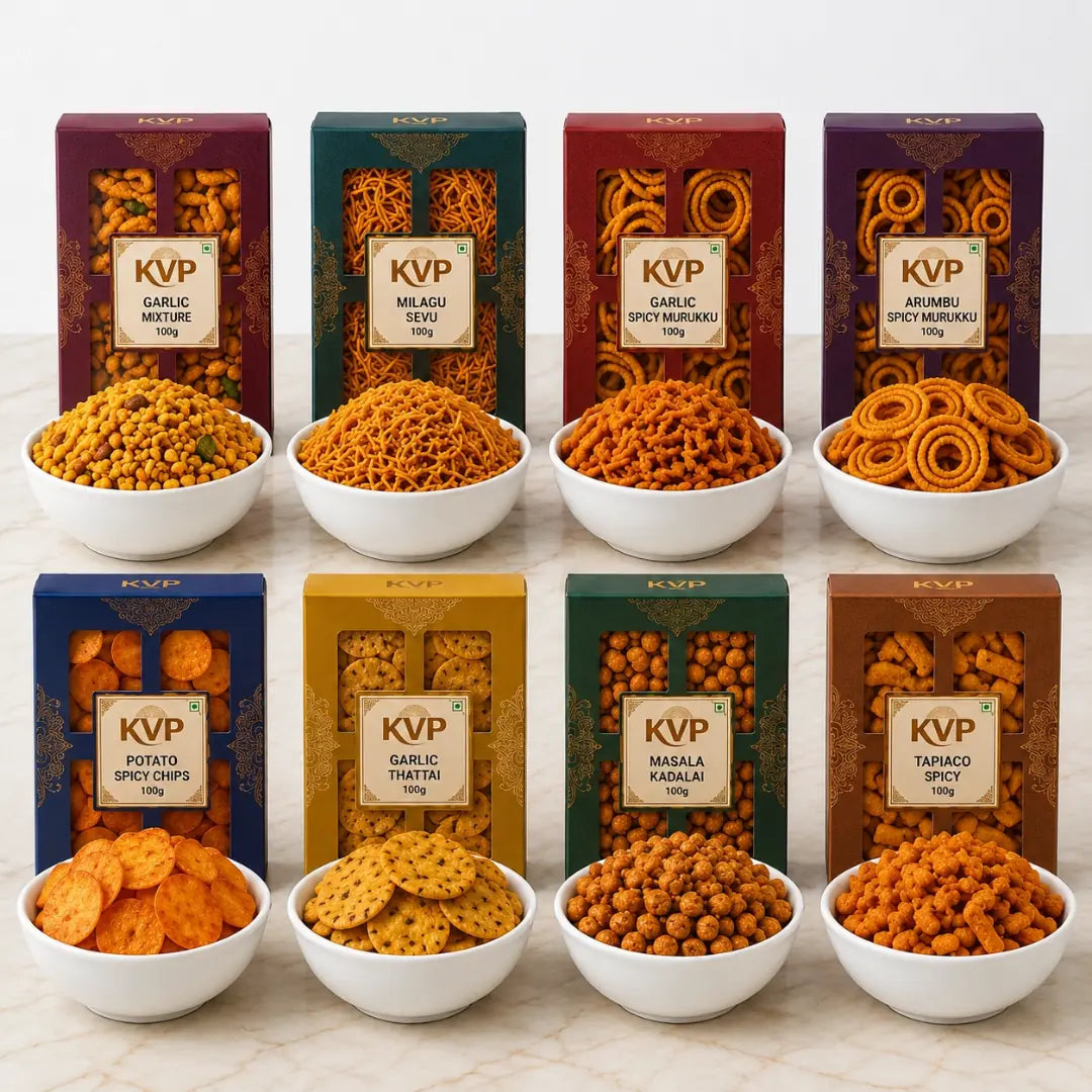 Order Andhara Dabba Online, Indian Snacks Online KVP Kadai