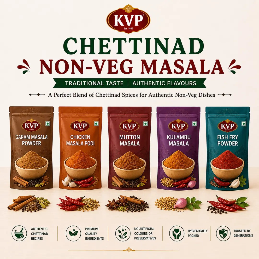 Order Chettinad Non-Veg Masala Online, KVP Kadai