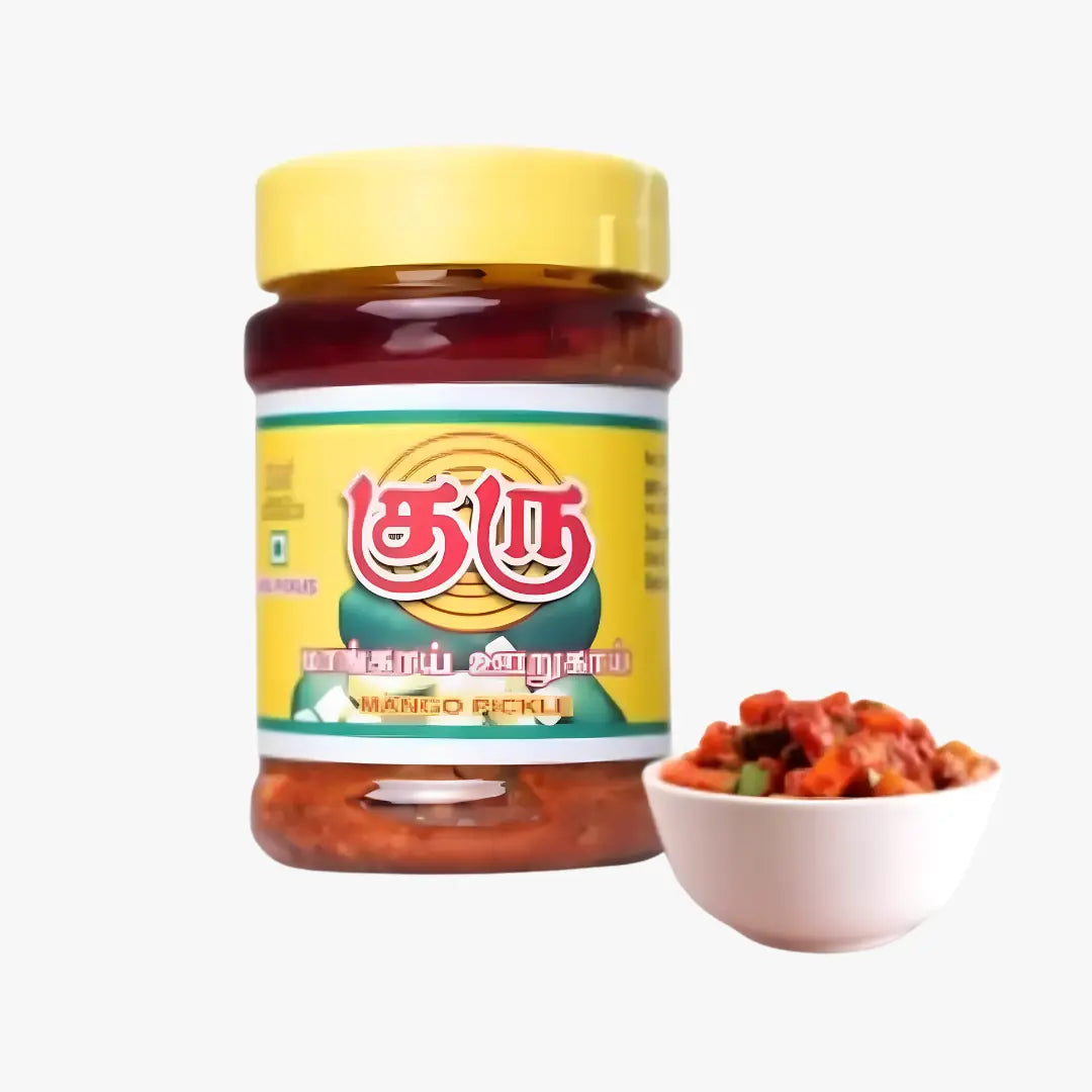 Mango Pickle - 300g (Maangai Oorugai) Guru Pickles