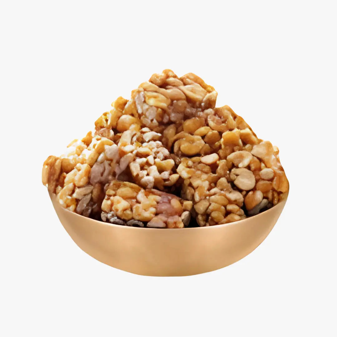 Naatu Sakkarai Groundnut Chikki - 250g K.N.R. Sweets