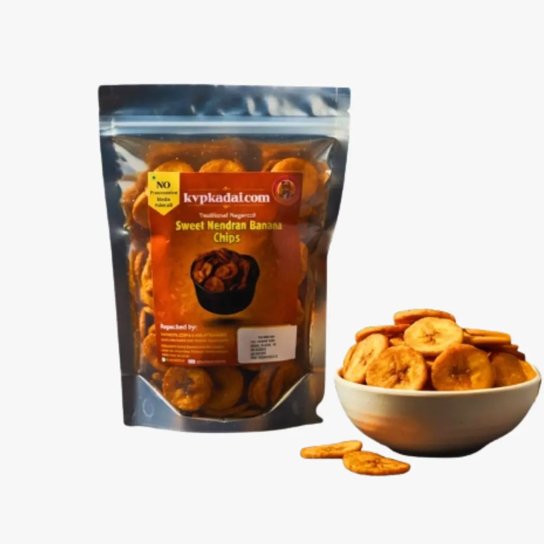 Nendran Sweet Chips - 200g KVP KITCHEN