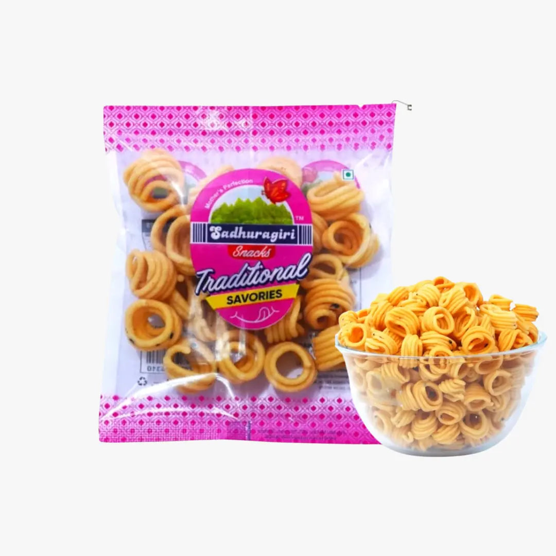 Order Sathuragiri Onion Murukku Online, KVP Kadai