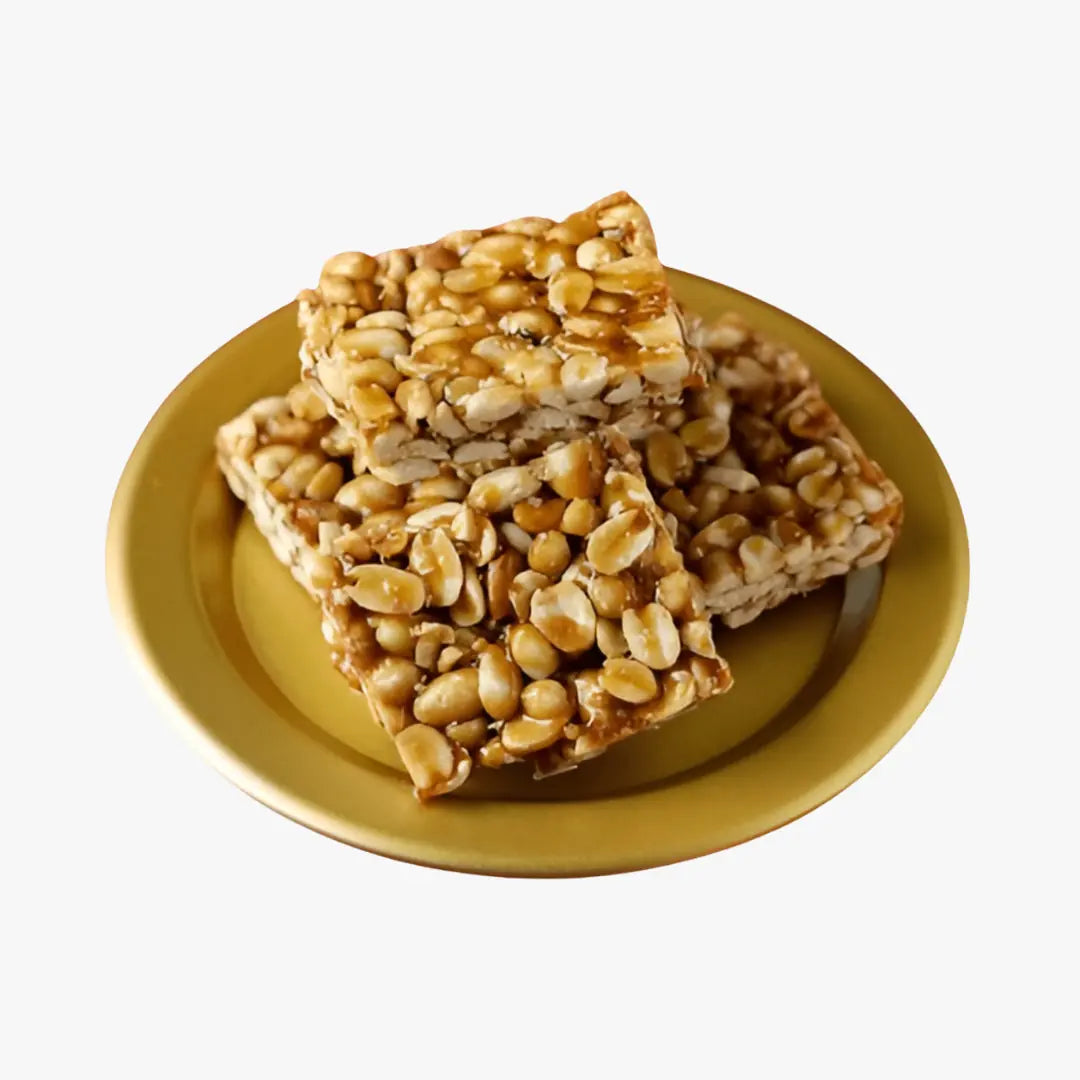 Smashed Groundnut Chikki Bites (kadalai Mittai) - 250g Sattur Mittai Kadai