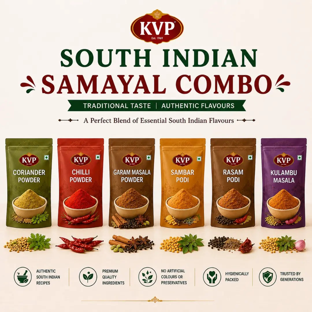 Order South Indian Samayal Combo Online, KVP Kadai