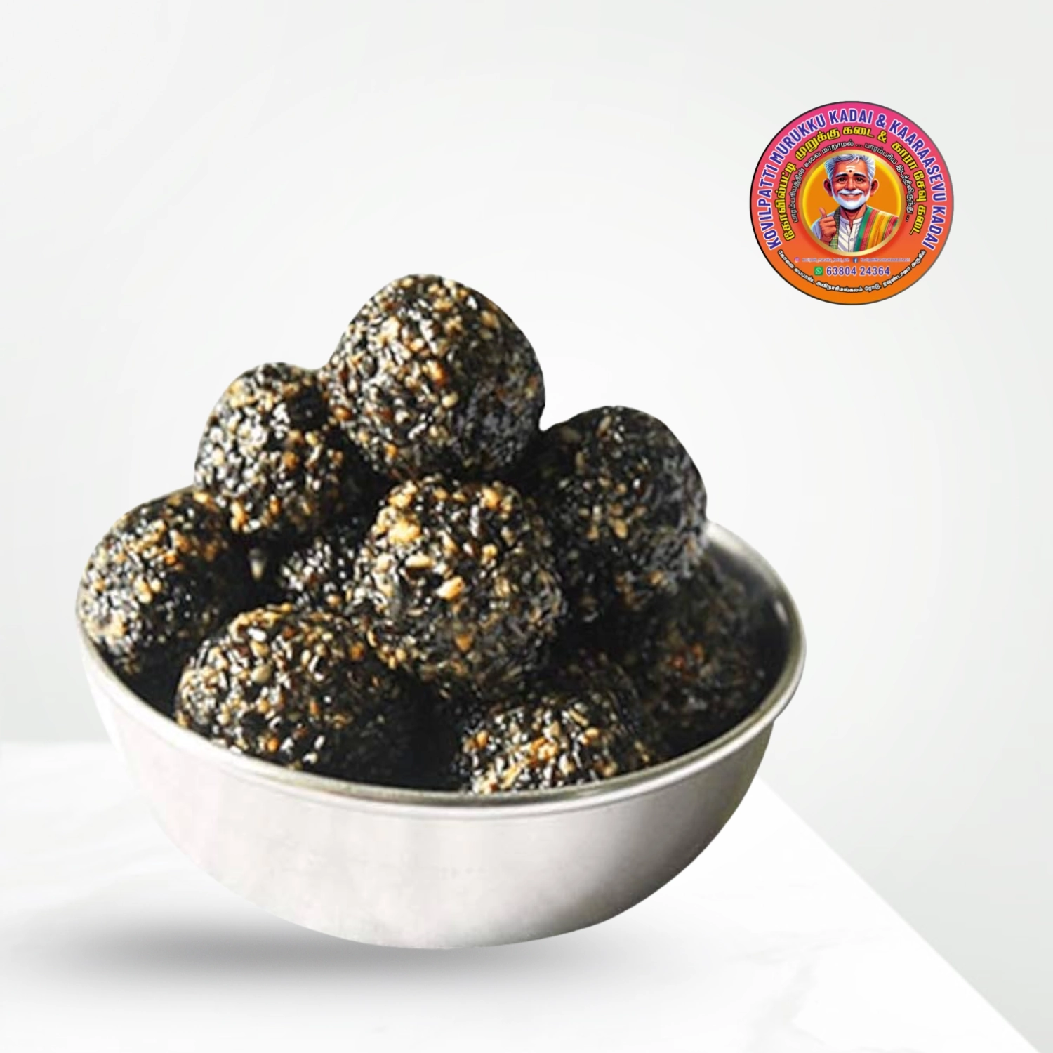 Sesame Balls | எள்ளு உருண்டை – 6 Big Balls – MH (Authentic & Pure)
