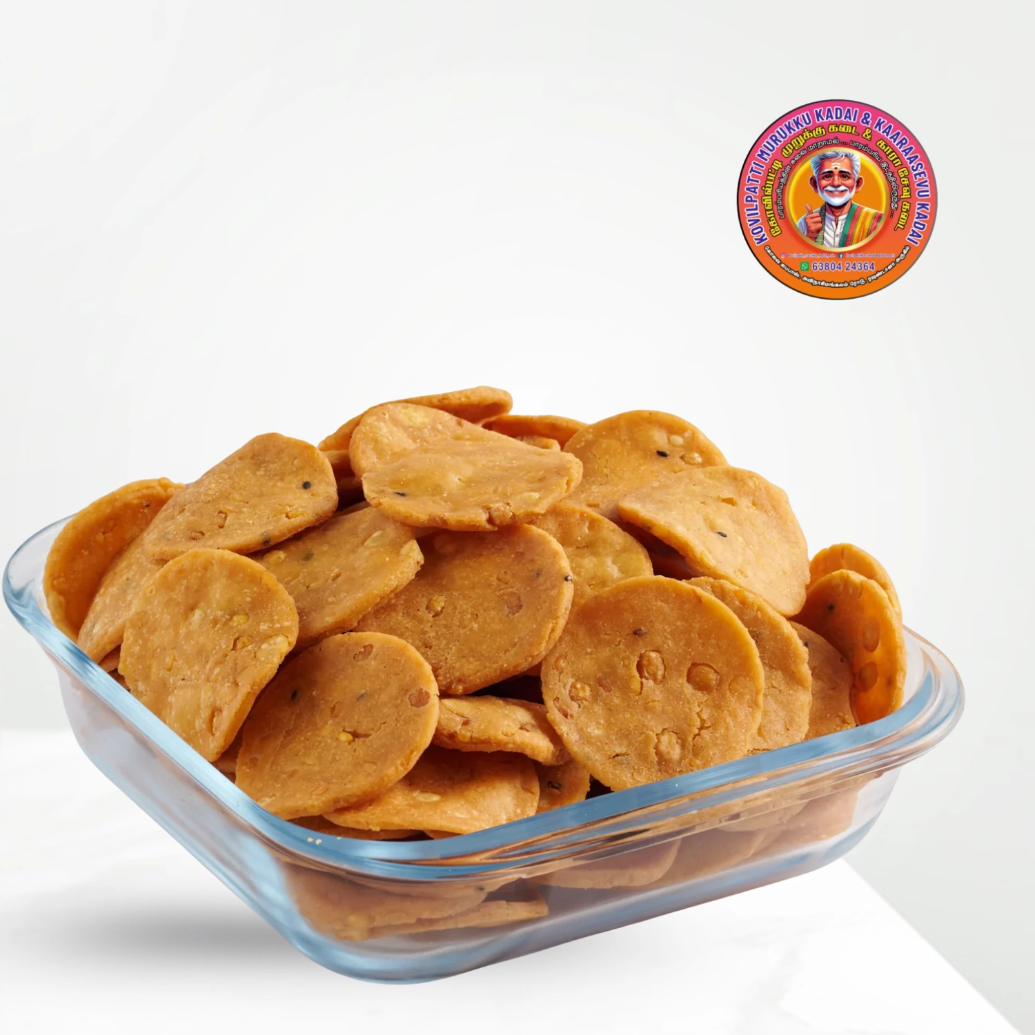 Pepper Thattai | மிளகு தட்டை – 250g – Homemade Special