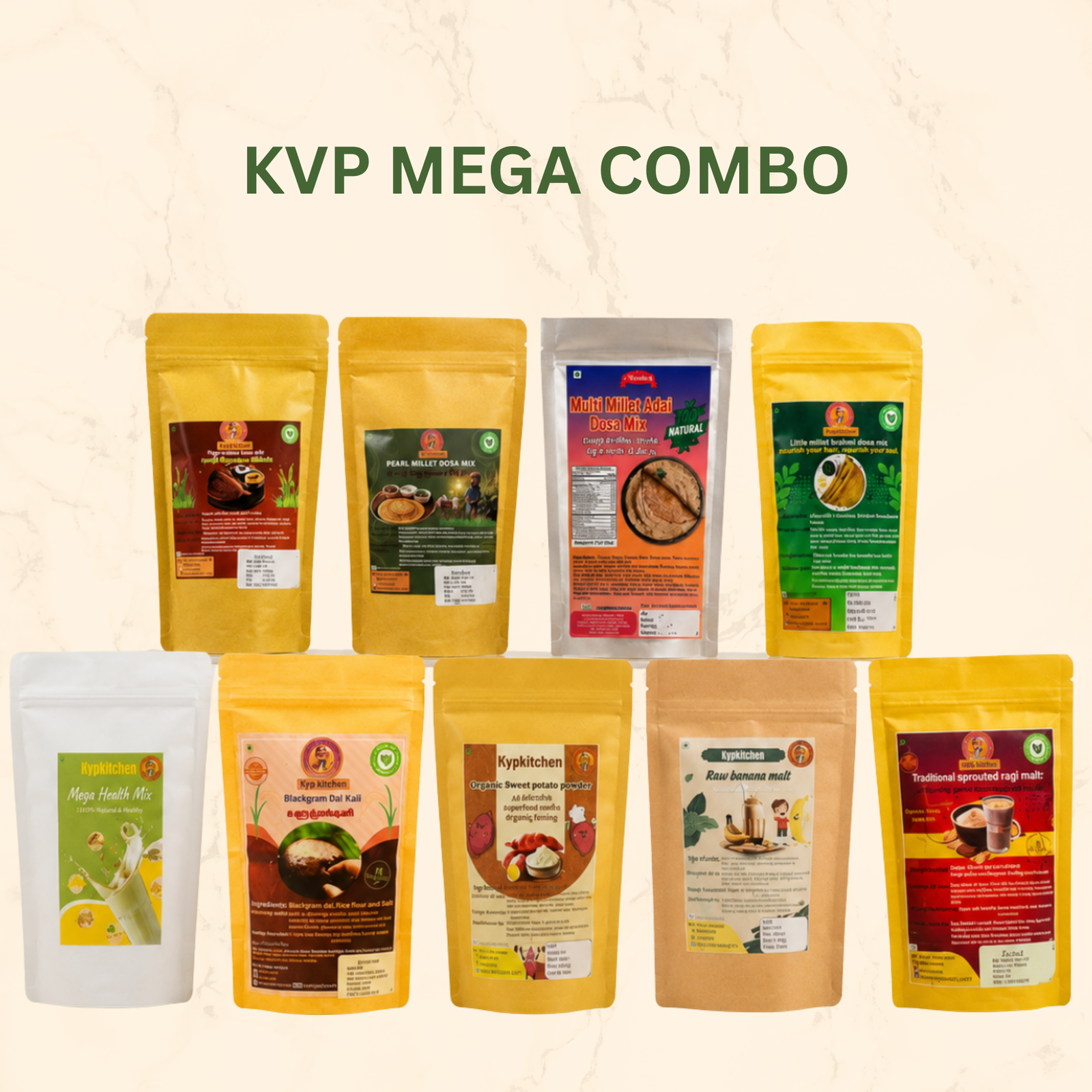 KVP Millet & Wellness Mega Combo