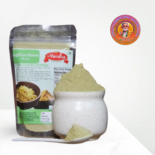 Karuveppilai Podi | Curry Leaves Podi | கருவேப்பிலை பொடி – 100g - Sri Varaha