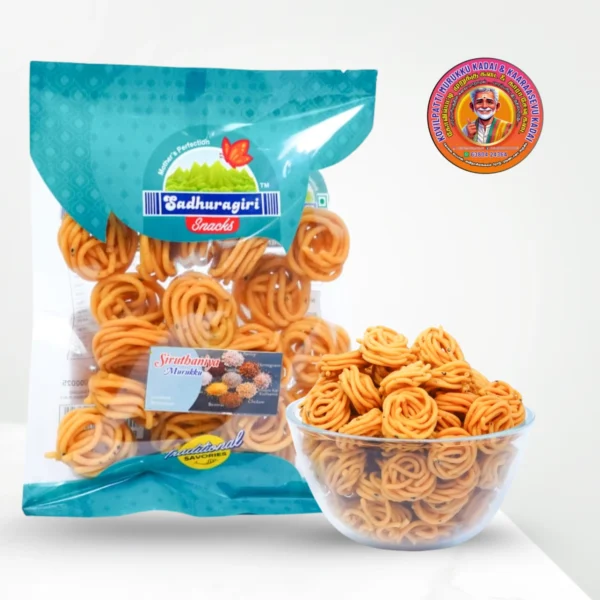 Millet Murukku | சிறுதானிய முறுக்கு – 120g – Sathuragiri