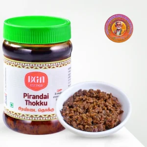 Pirandai Thokku | பிரண்டை தொக்கு – 300g – BG Naidu, Trichy