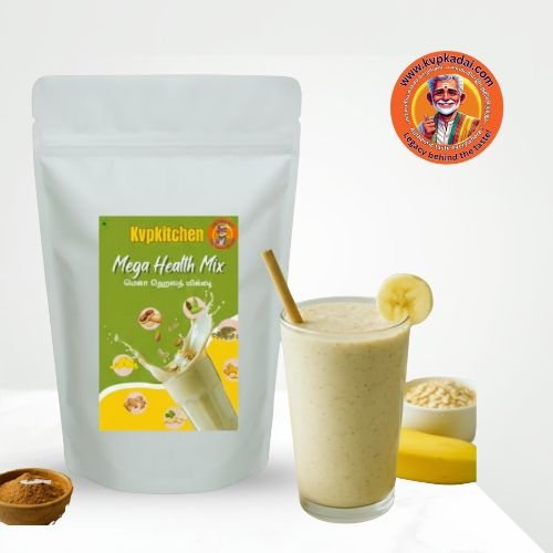 Mega Nutrients Health Mix | பல சத்துக்கள் ஆரோக்கிய கலவை – 500g – KVPKITCHEN